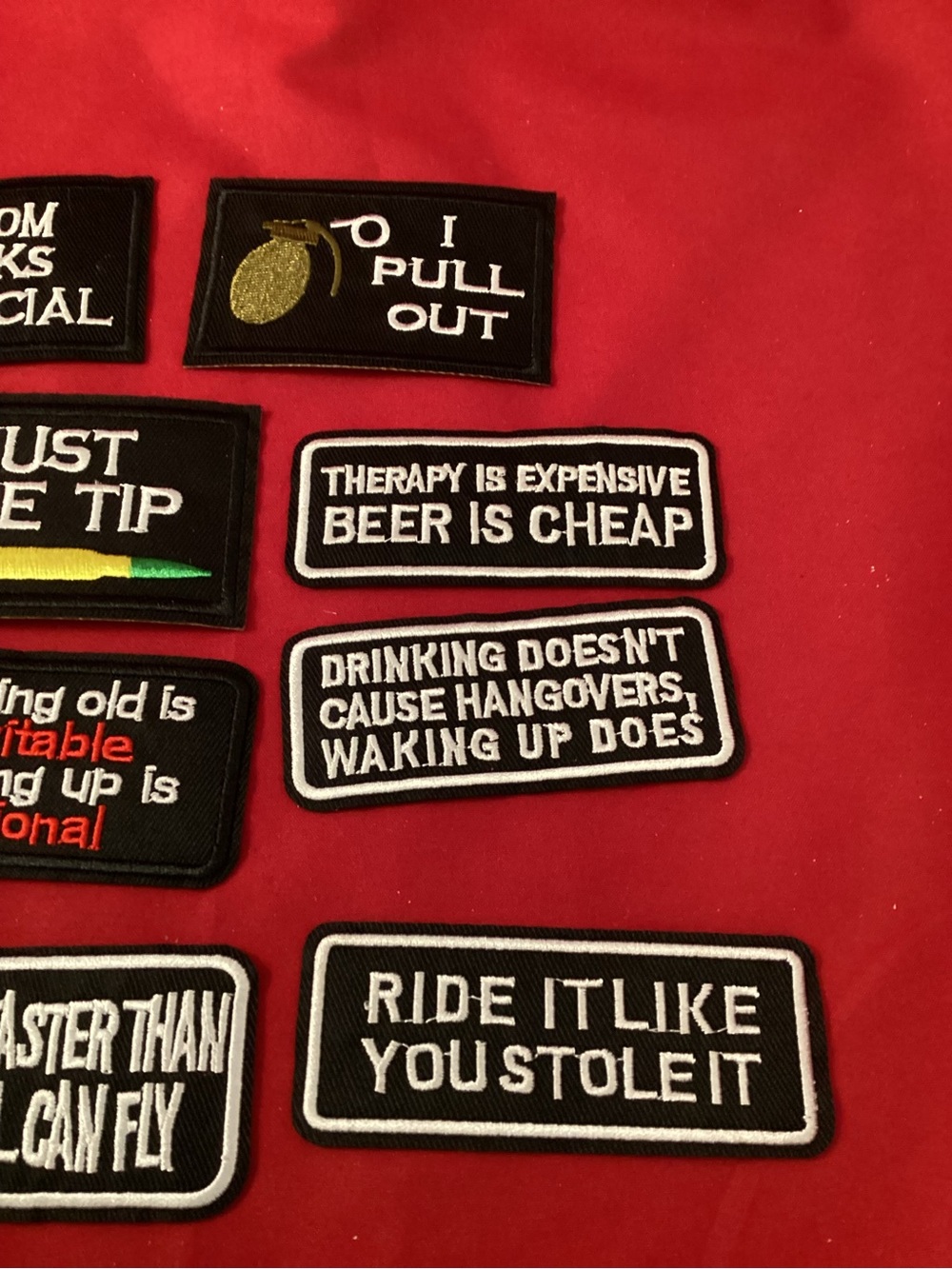 Fun Jacket Patch Accessory Set - Picture 2 of 6